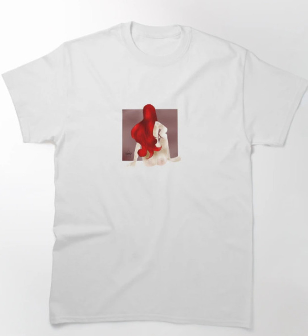 Vampirella Von Sweet Classic T Shirt White